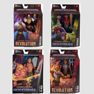 Masters Of The Universe Revolution Masterverse & Masterverse New Eternia figures